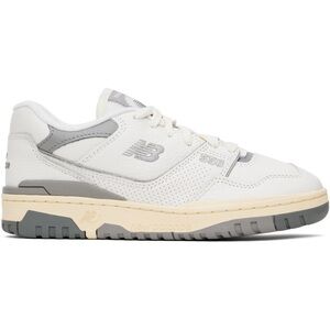 NEW BALANCE
White & Gray 550 Sneakers